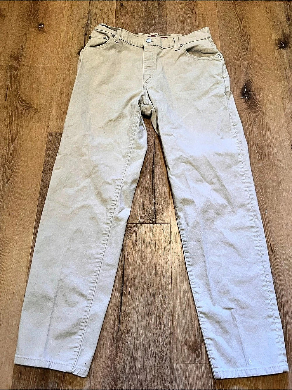 Levi's 550 Classic Relaxed Straight Leg Cotton Pants Waist 14 M